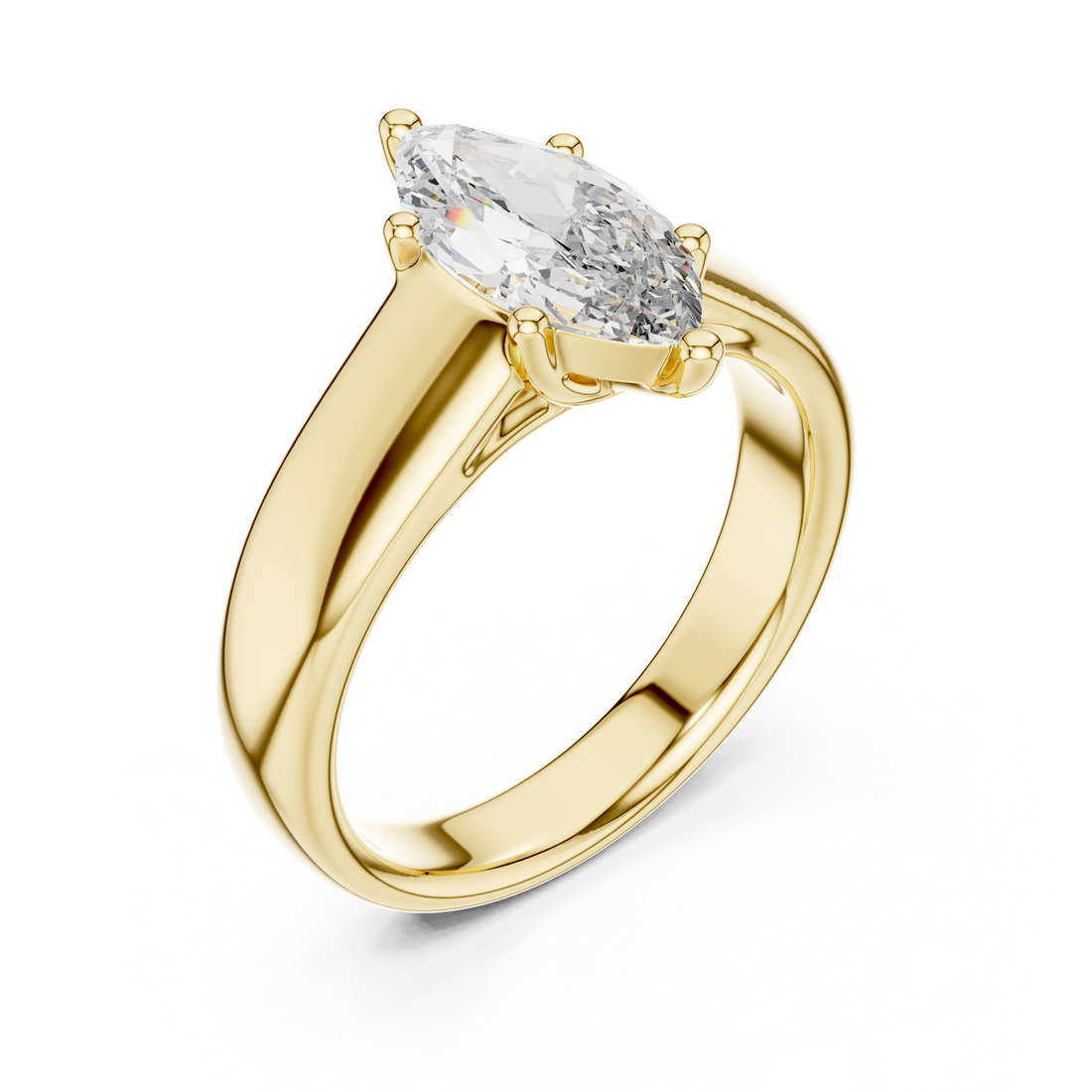 Ring On White Background