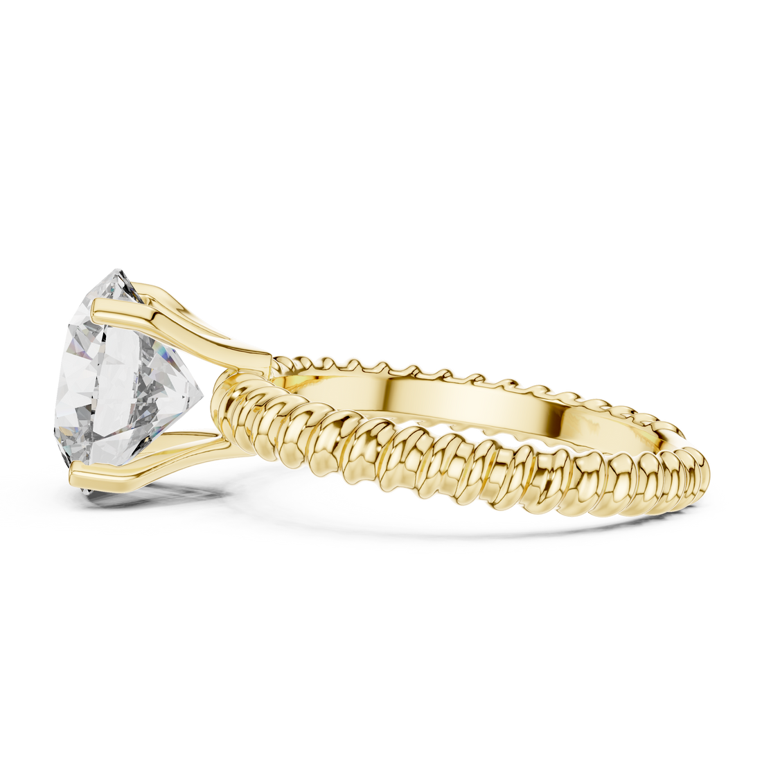 Side angle of ring