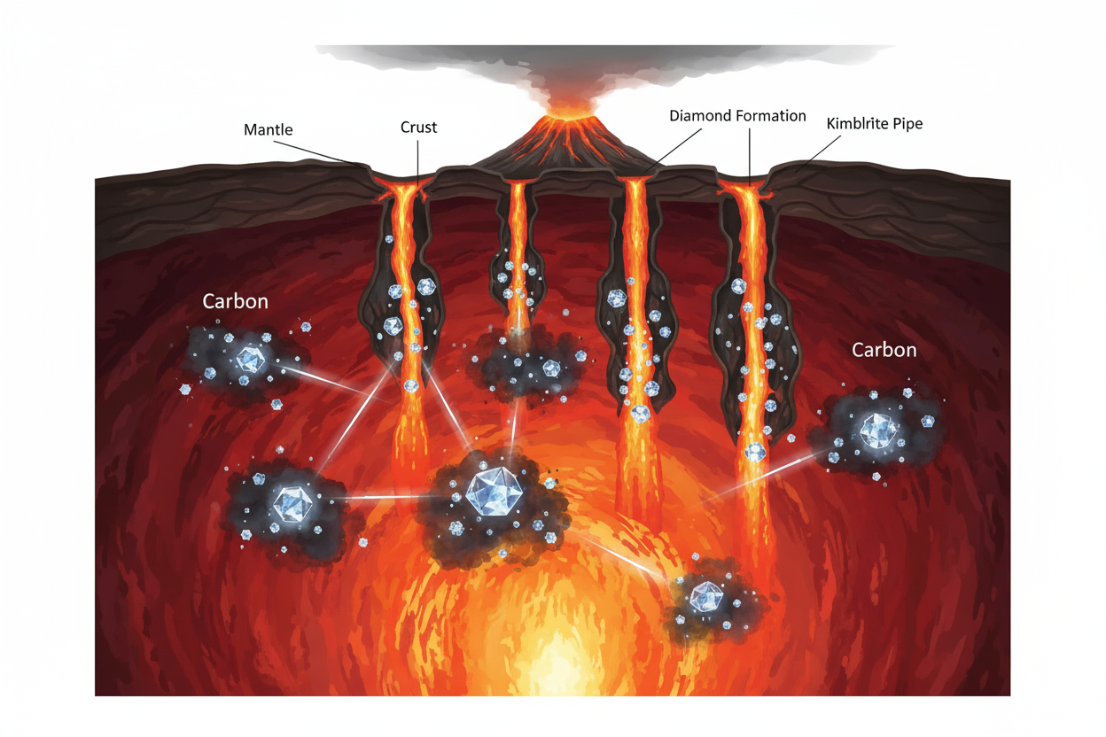 The Hidden Life of Diamonds