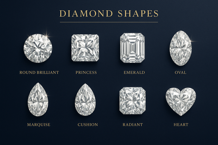 How to Choose the Perfect Diamond Shape for Your Jewelry