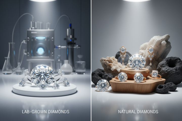 Lab-Grown Diamonds vs. Natural Diamonds — The Honest Truth No One Tells You