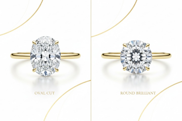 Oval vs Round Diamonds: Which Shape Should You Choose in 2025?