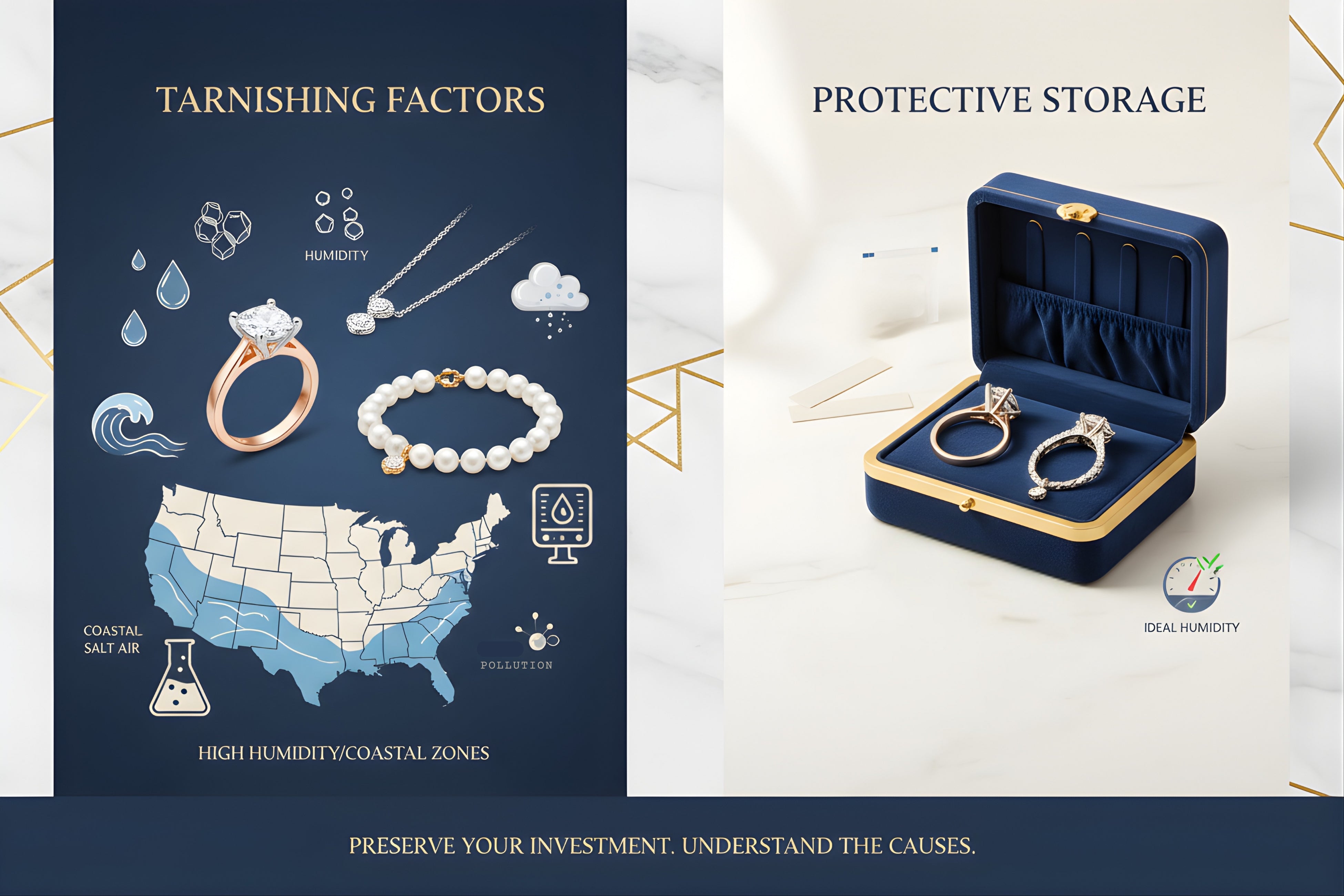 Why Your Jewelry Tarnishes Faster in the U.S. Climate (Nobody Talks About This)