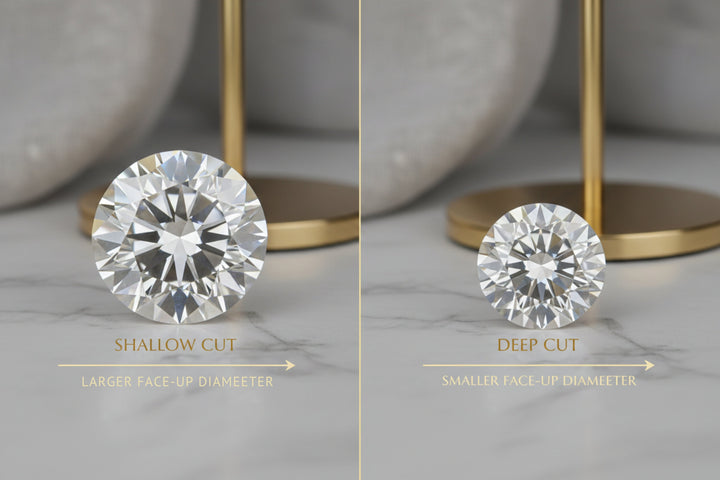 Why Some Diamonds Look Bigger Than Others (Even With the Same Carat)