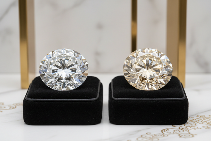 Why Some Diamonds Look Colder and Some Look Warmer Even With the Same Color Grade
