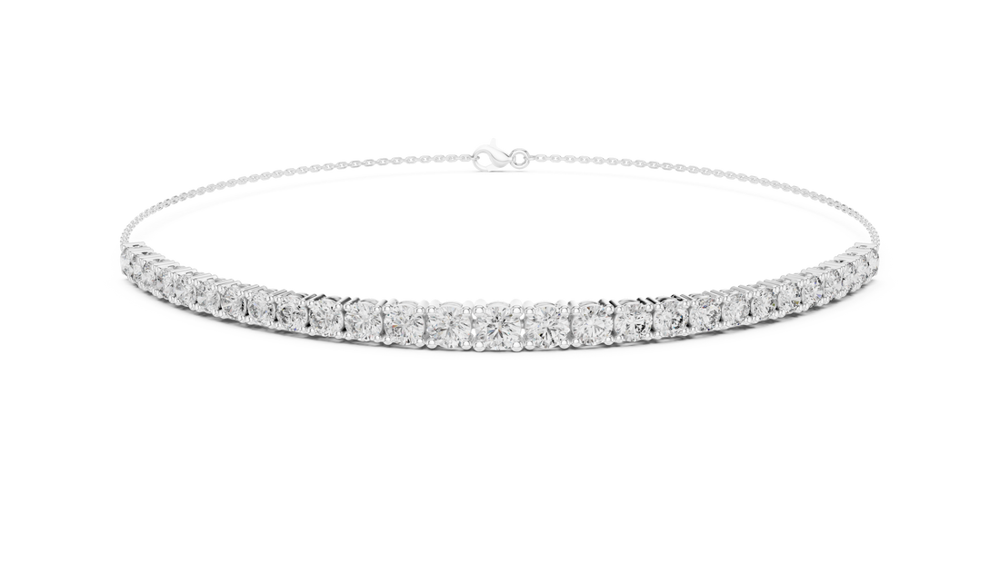 Eternal Glow 0.25-CT Round Diamond Tennis  Bracelet in 14-KT White Gold