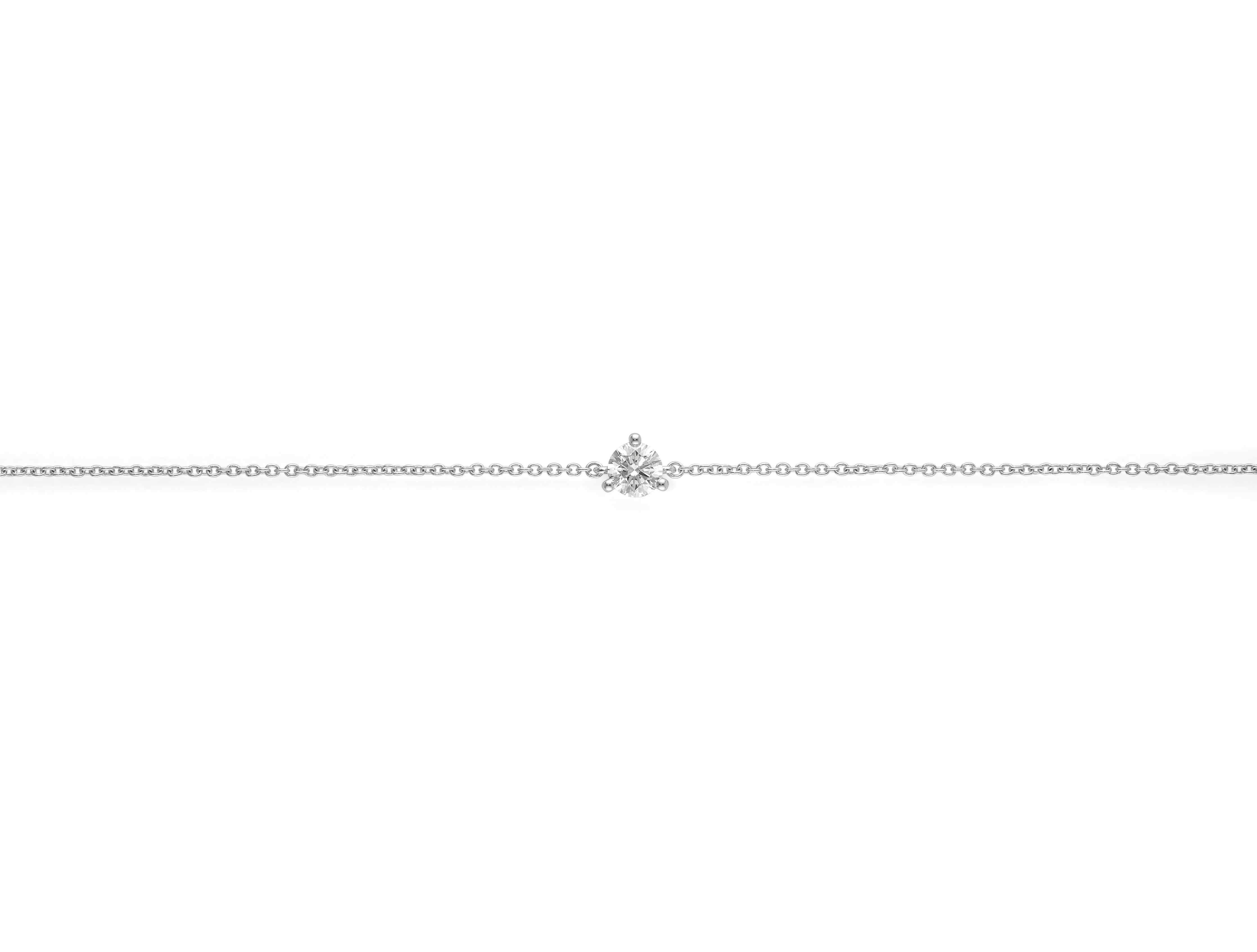 Lab-Grown Diamond ¼ct. Mini Round Brilliant Bracelet | White