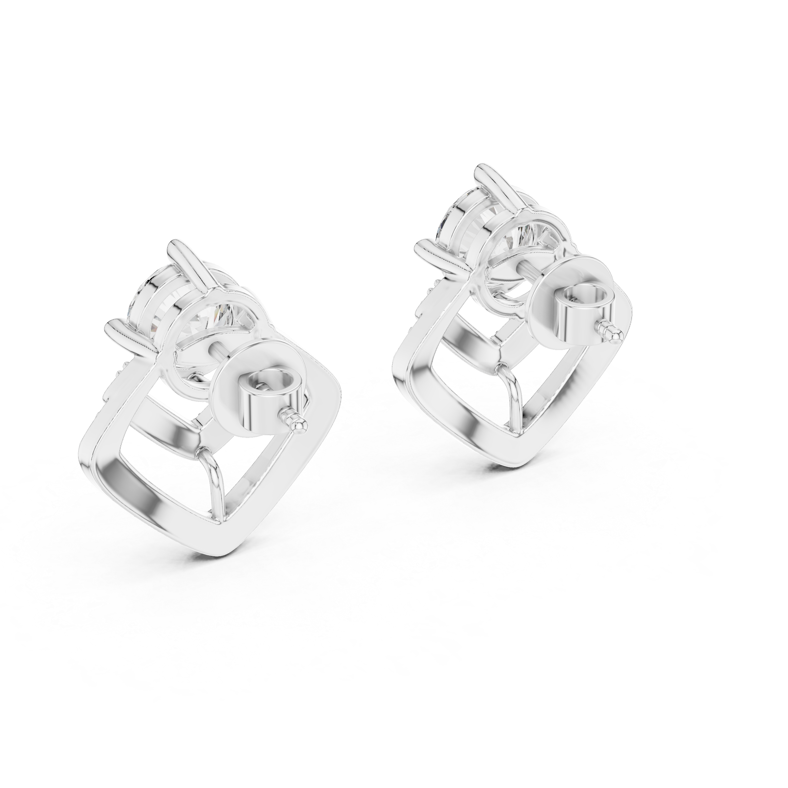 Celestial Glow Diamond 14-KT Stud Earrings