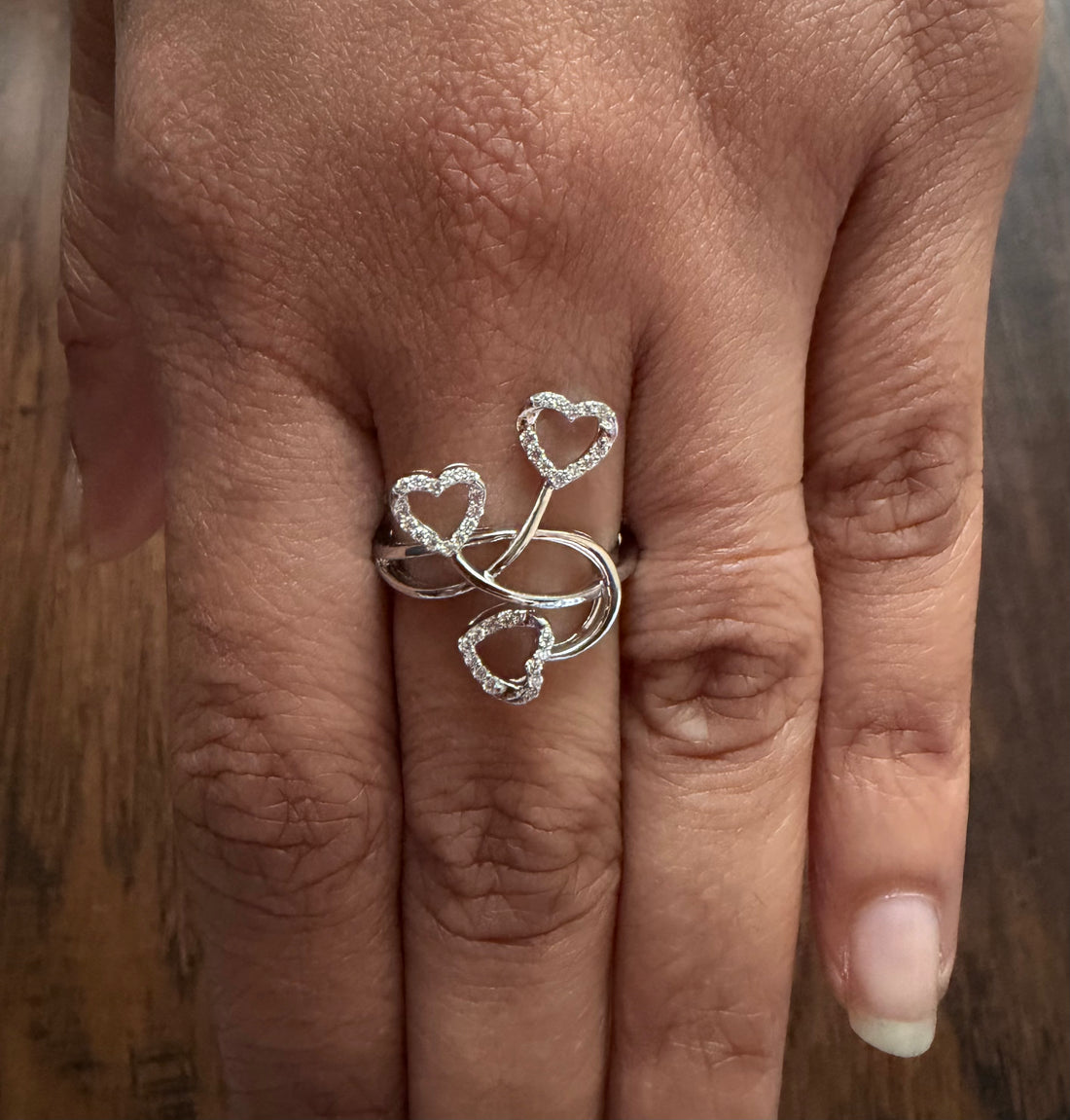Heart Shape Lab Diamond Ring