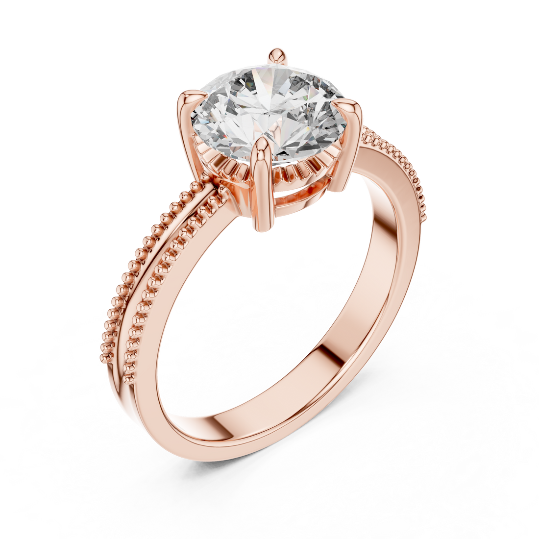 Regal Radiance Solitaire 2-Ct Diamond Ring in 14-KT White Gold
