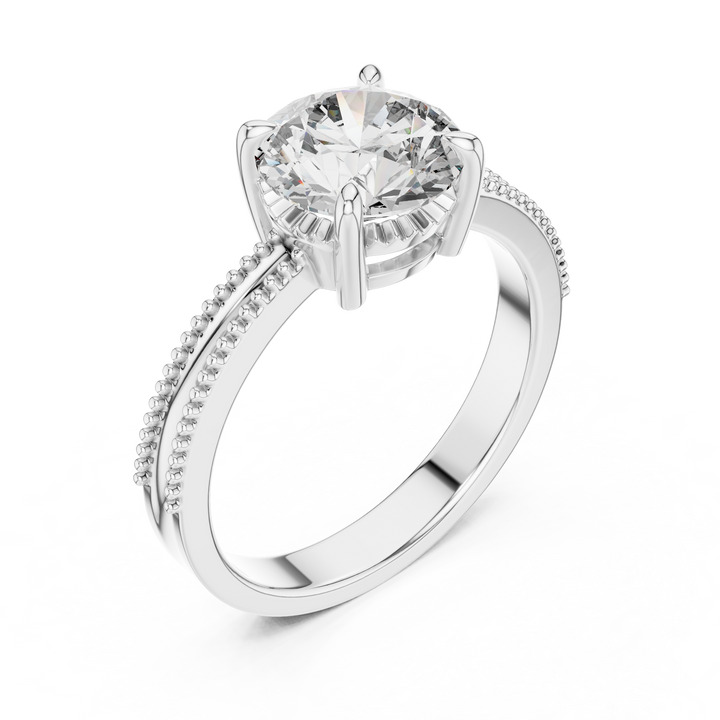 Regal Radiance Solitaire 2-Ct Diamond Ring in 14-KT White Gold