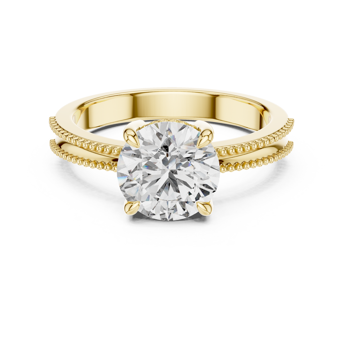 Regal Radiance Solitaire 2-Ct Diamond Ring in 14-KT White Gold