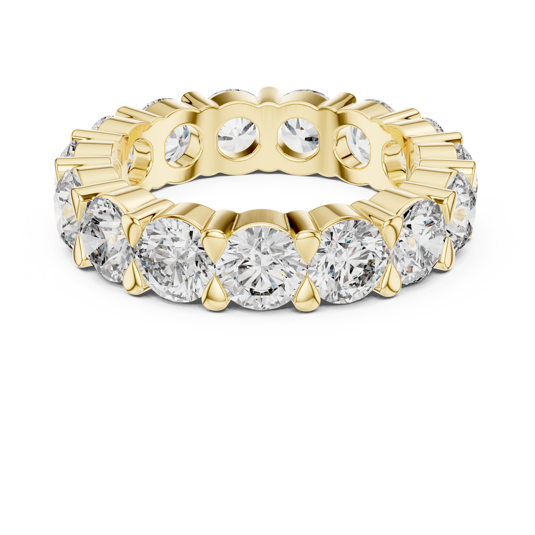 Perpetual Grace 0.25-Ct Round Diamond Eternity Band in 14-KT White Gold