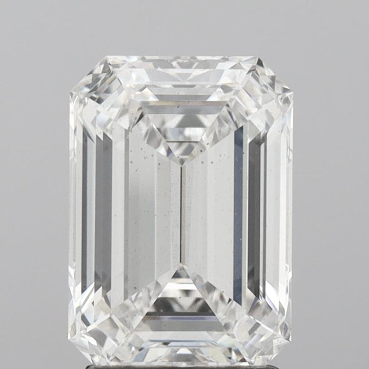 2.56ct F VS2 Emerald Lab Grown Diamond (IGI)