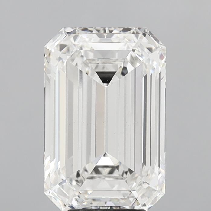 5.55ct F VS1 Emerald Lab Grown Diamond (IGI)