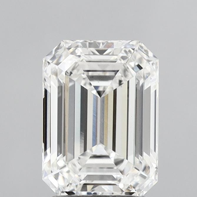 2.01ct F VS2 Emerald Lab Grown Diamond (IGI)