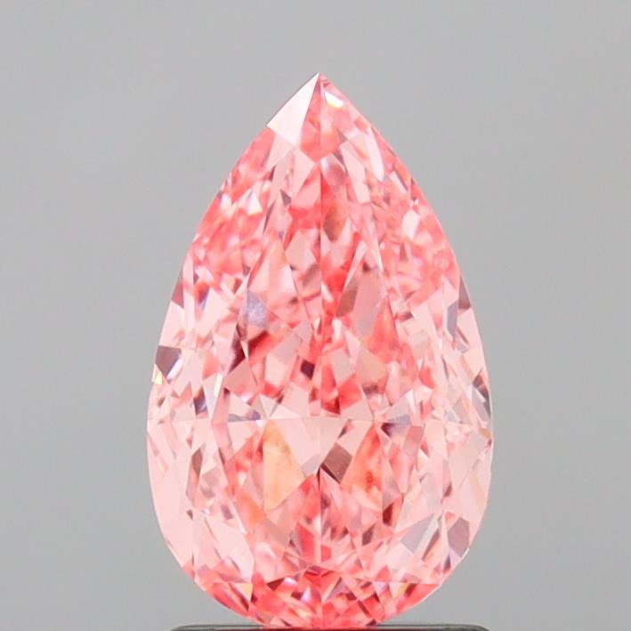 1.52ct FANCY COLOR  VVS2 Pear Lab Grown Diamond (IGI)