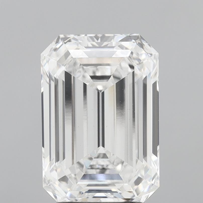 3.25ct D VS1 Emerald Lab Grown Diamond (IGI)