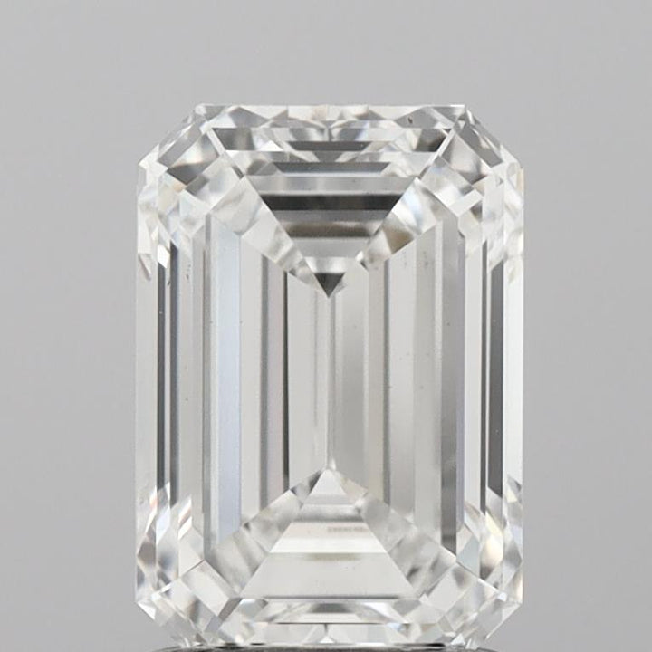 1.6ct F VVS2 Emerald Lab Grown Diamond (IGI)
