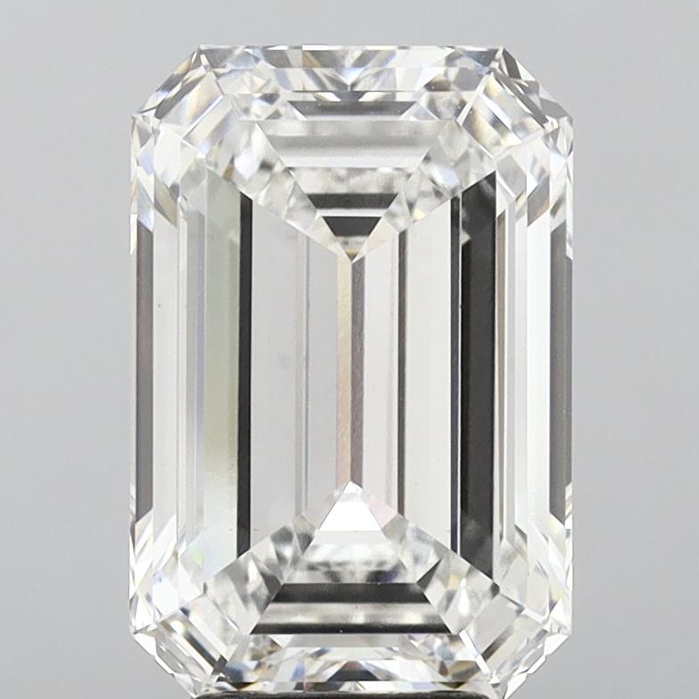 6.56ct F VS1 Emerald Lab Grown Diamond (IGI)