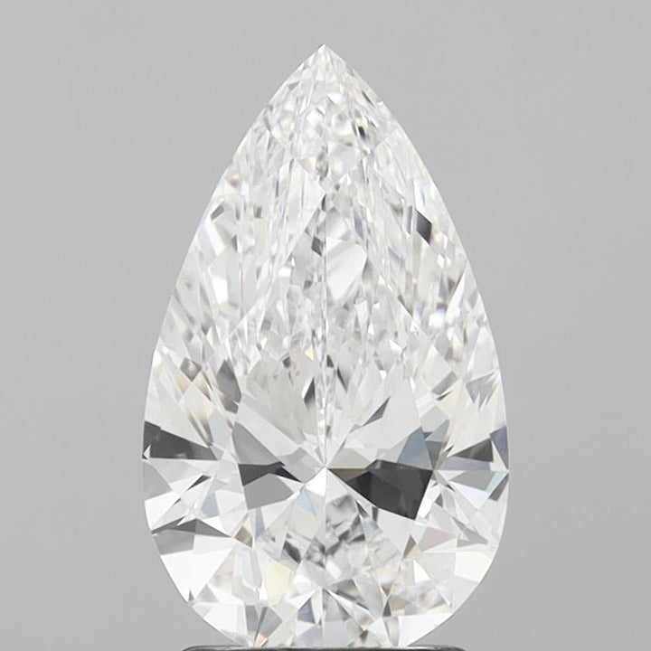 2.0ct E VS2 Pear Lab Grown Diamond (IGI)