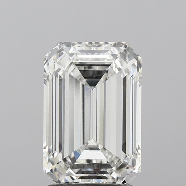 2.07ct F VVS2 Emerald Lab Grown Diamond (IGI)