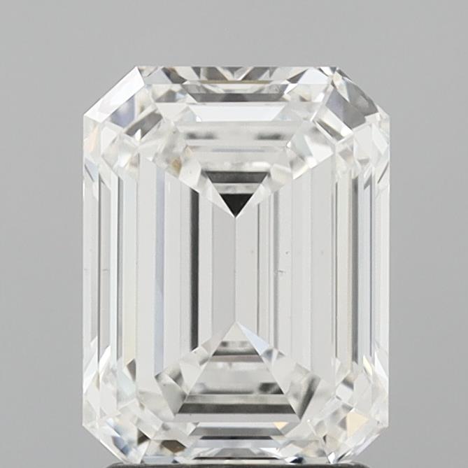 2.02ct F VS1 Emerald Lab Grown Diamond (IGI)
