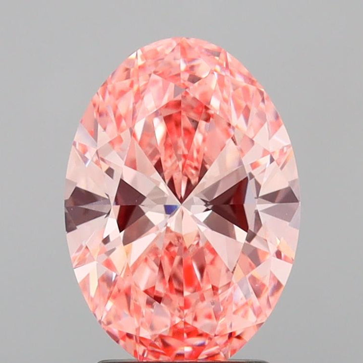 2.0ct FANCY COLOR  VS2 Oval Lab Grown Diamond (IGI)