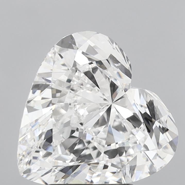 2.96ct E VVS2 Heart Lab Grown Diamond (IGI)
