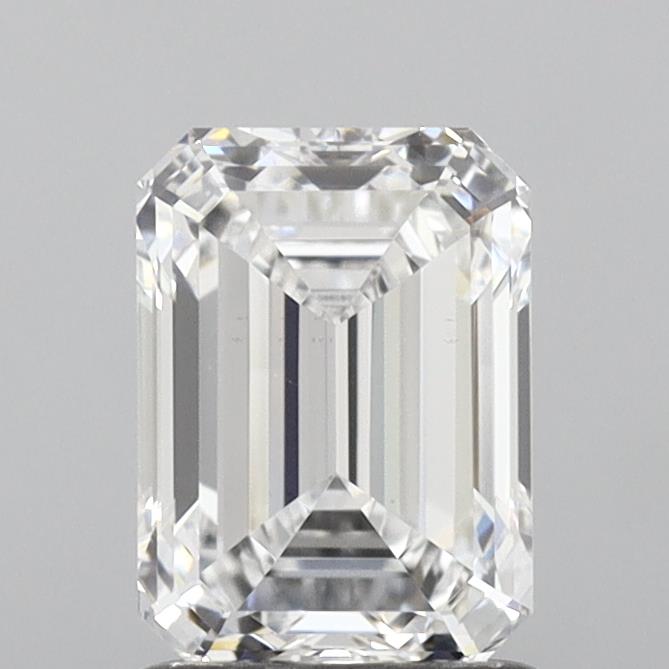 1.5ct D VS1 Emerald Lab Grown Diamond (IGI)