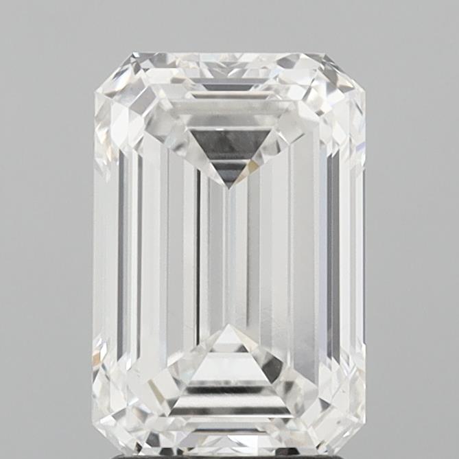 2.53ct F VS1 Emerald Lab Grown Diamond (IGI)