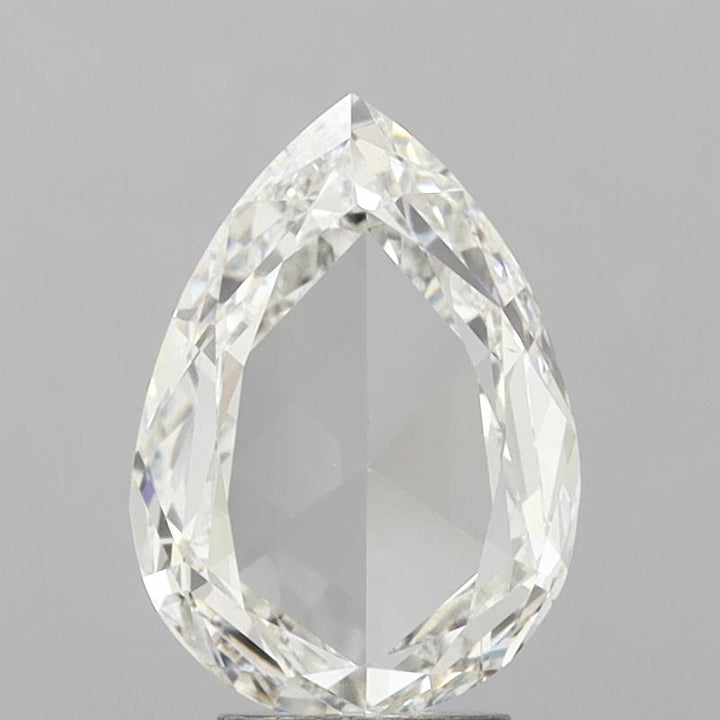 3.16ct F VS2 Rose Pear Lab Grown Diamond (IGI)