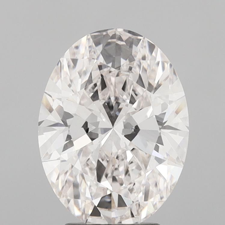 3.06ct H VVS2 Oval Lab Grown Diamond (IGI)