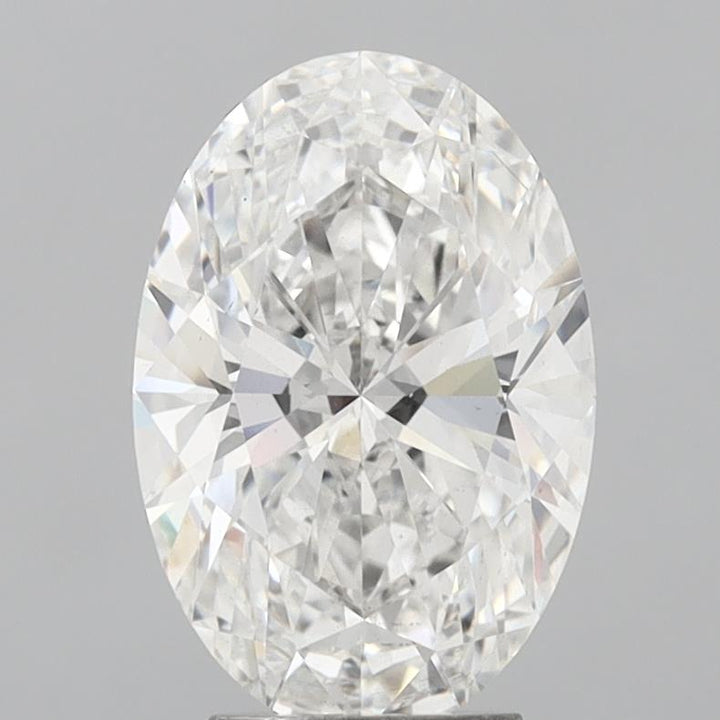 4.06ct F VS2 Oval Lab Grown Diamond (IGI)