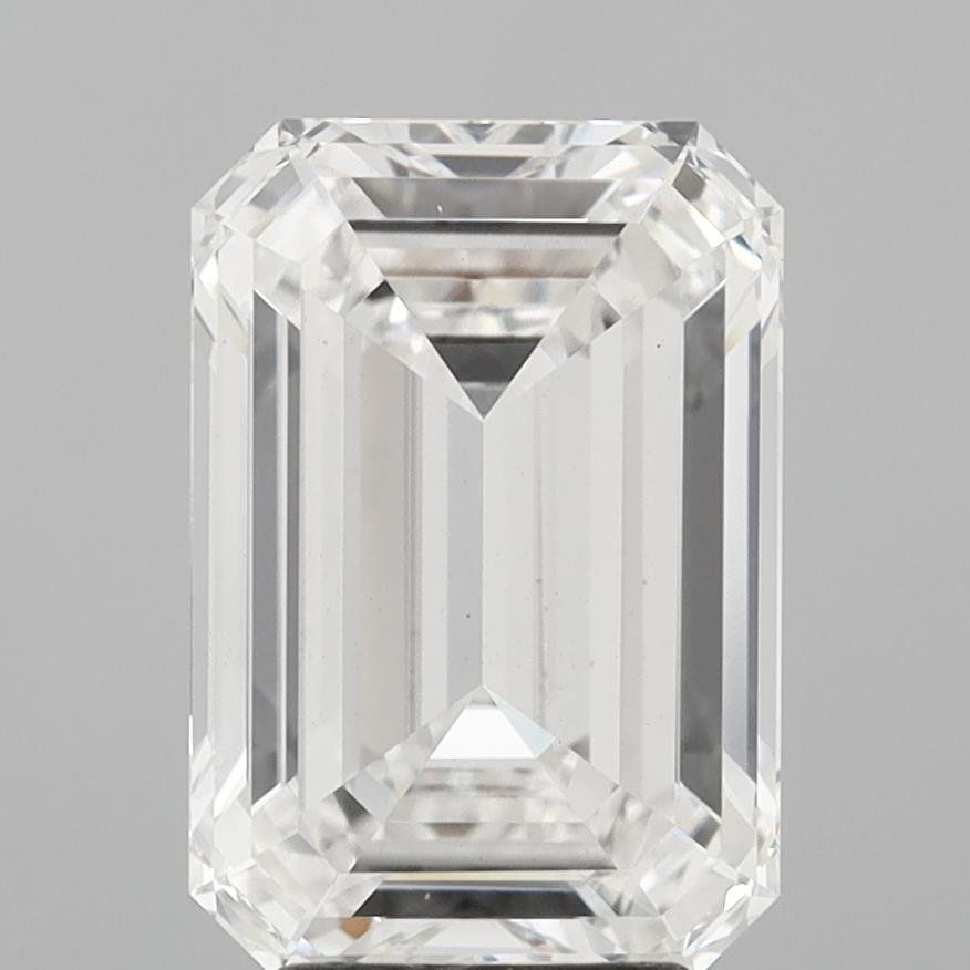 4.04ct F VS1 Emerald Lab Grown Diamond (IGI)