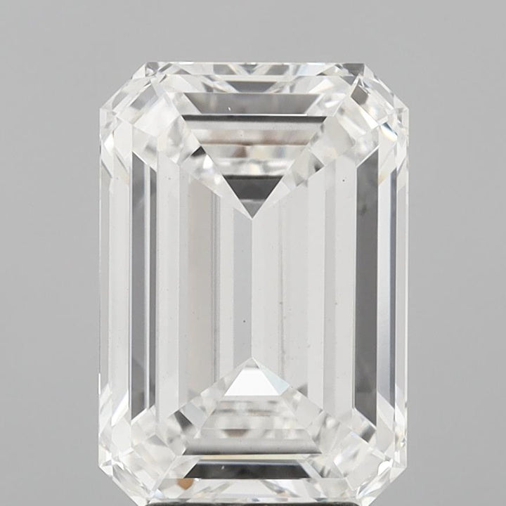 4.04ct F VS1 Emerald Lab Grown Diamond (IGI)
