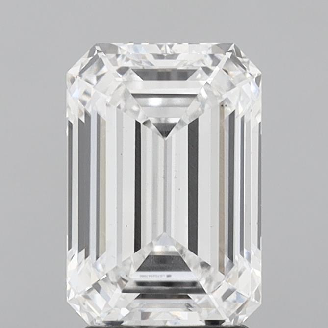 2.54ct D VS1 Emerald Lab Grown Diamond (IGI)
