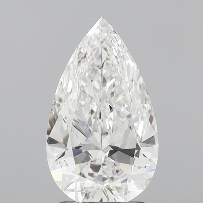 2.0ct E VS1 Pear Lab Grown Diamond (IGI)