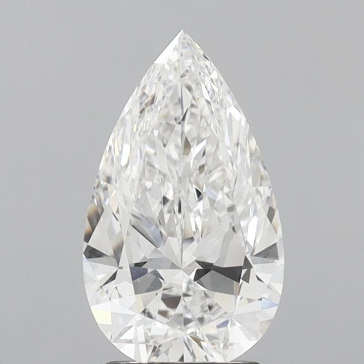 2.0ct E VS1 Pear Lab Grown Diamond (IGI)