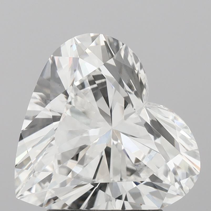 2.03ct F VVS2 Heart Lab Grown Diamond (IGI)