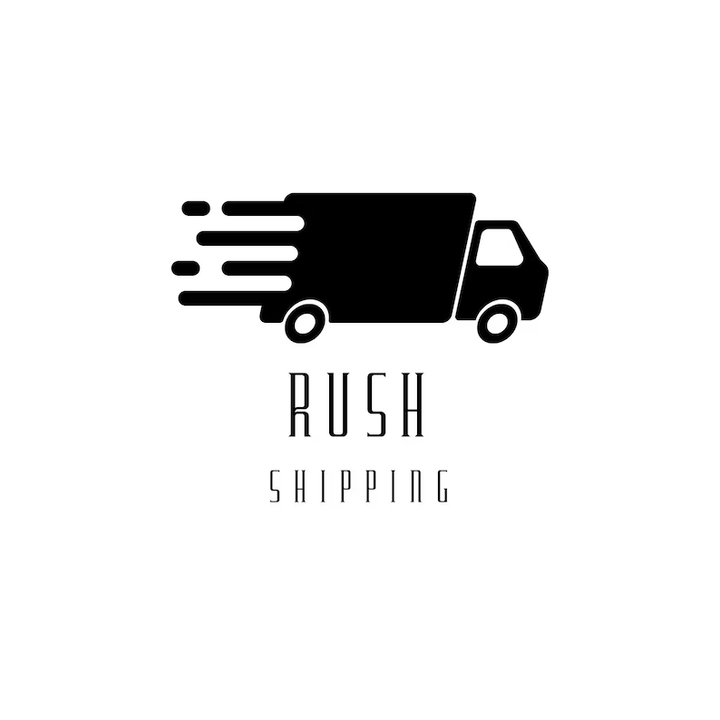 Rush Shipping Add-On – Speed up your order with expedited shipping