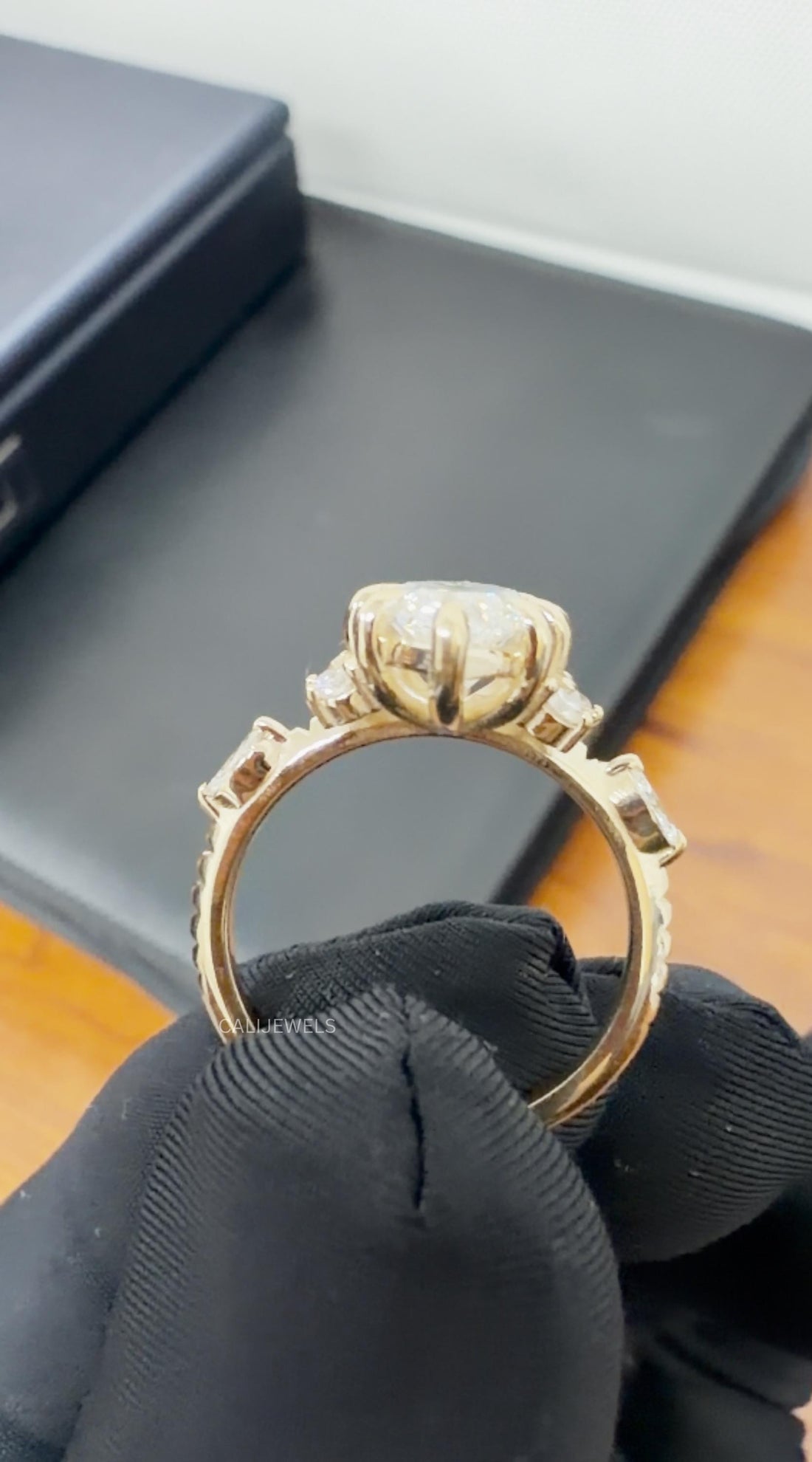 Marquise Lab Grown Diamond Engagement Ring