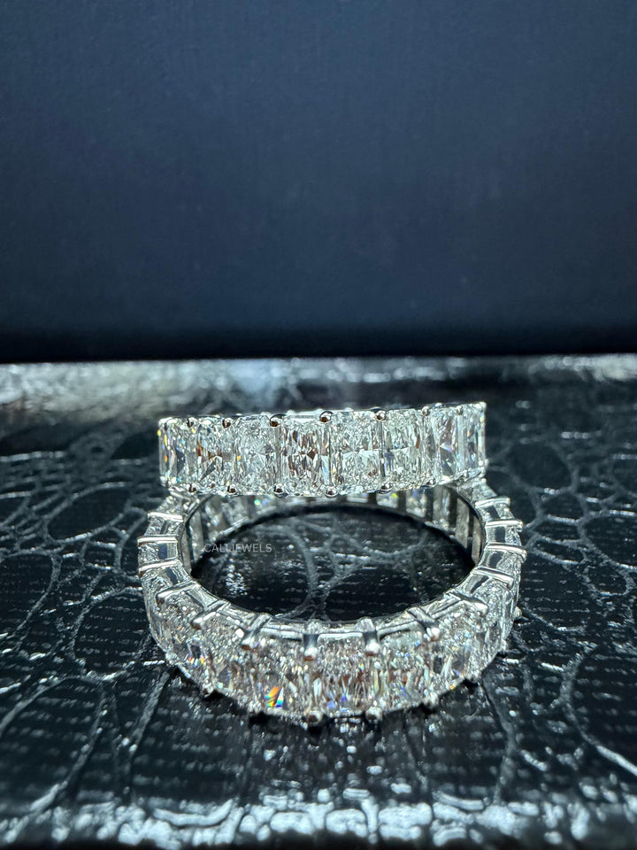 Radiant Cut Lab Grown Diamond Full Eternity Band