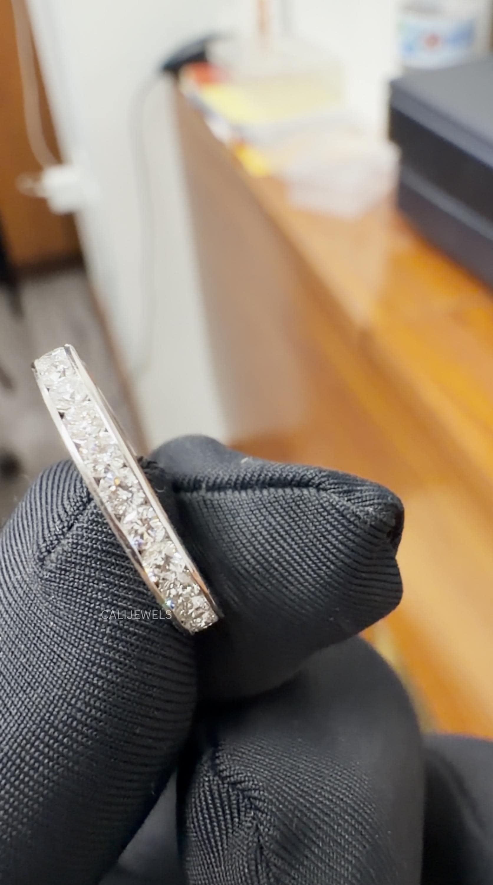 Round Lab Grown Diamond Eternity Band