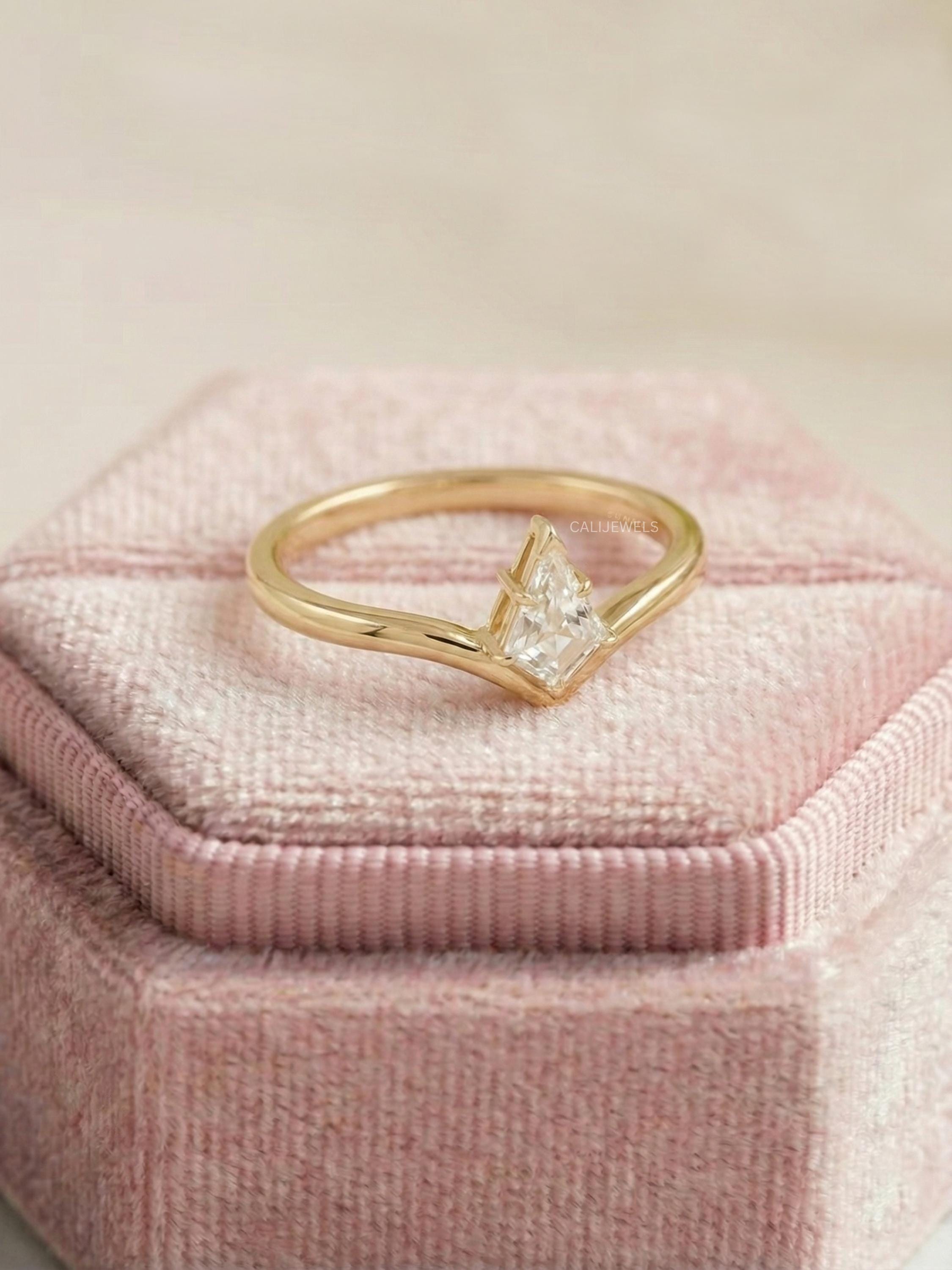 Kite Cut Lab Grown Diamond Engagement & Anniversary Ring