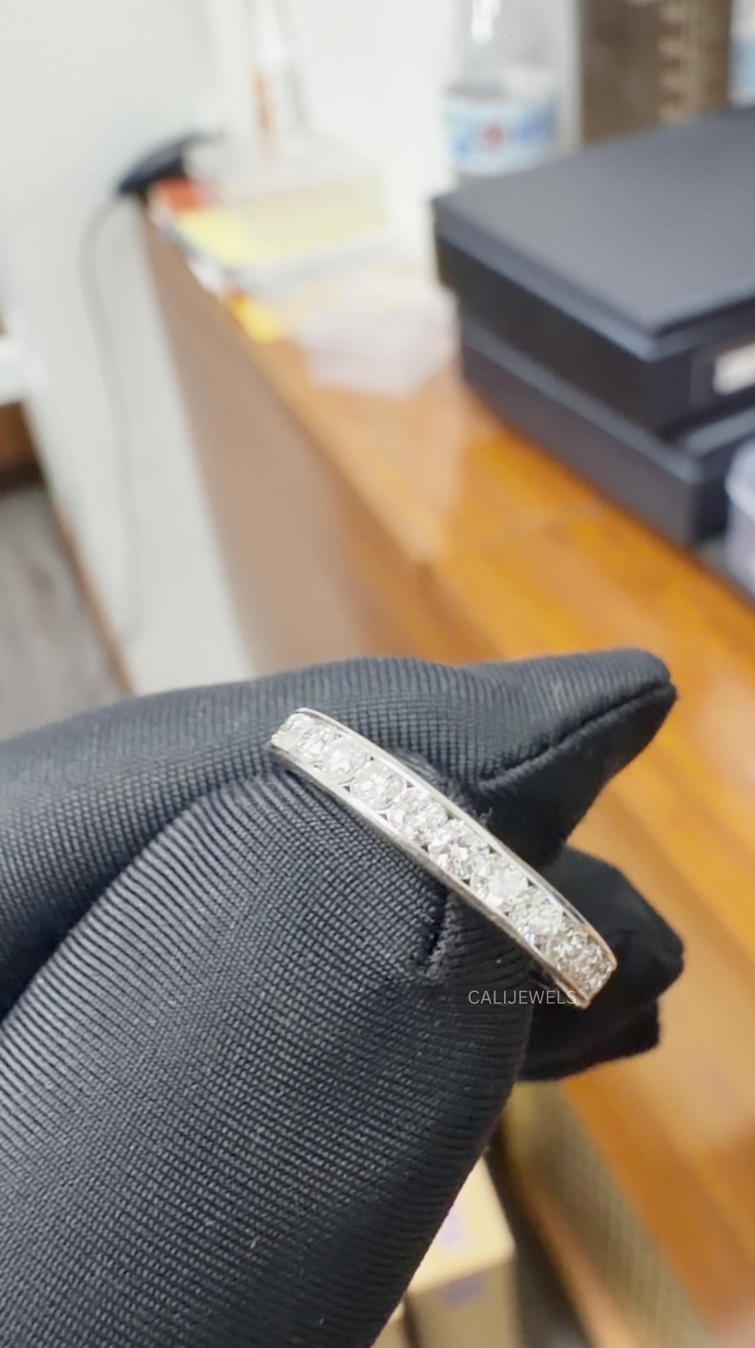 Round Lab Grown Diamond Eternity Band