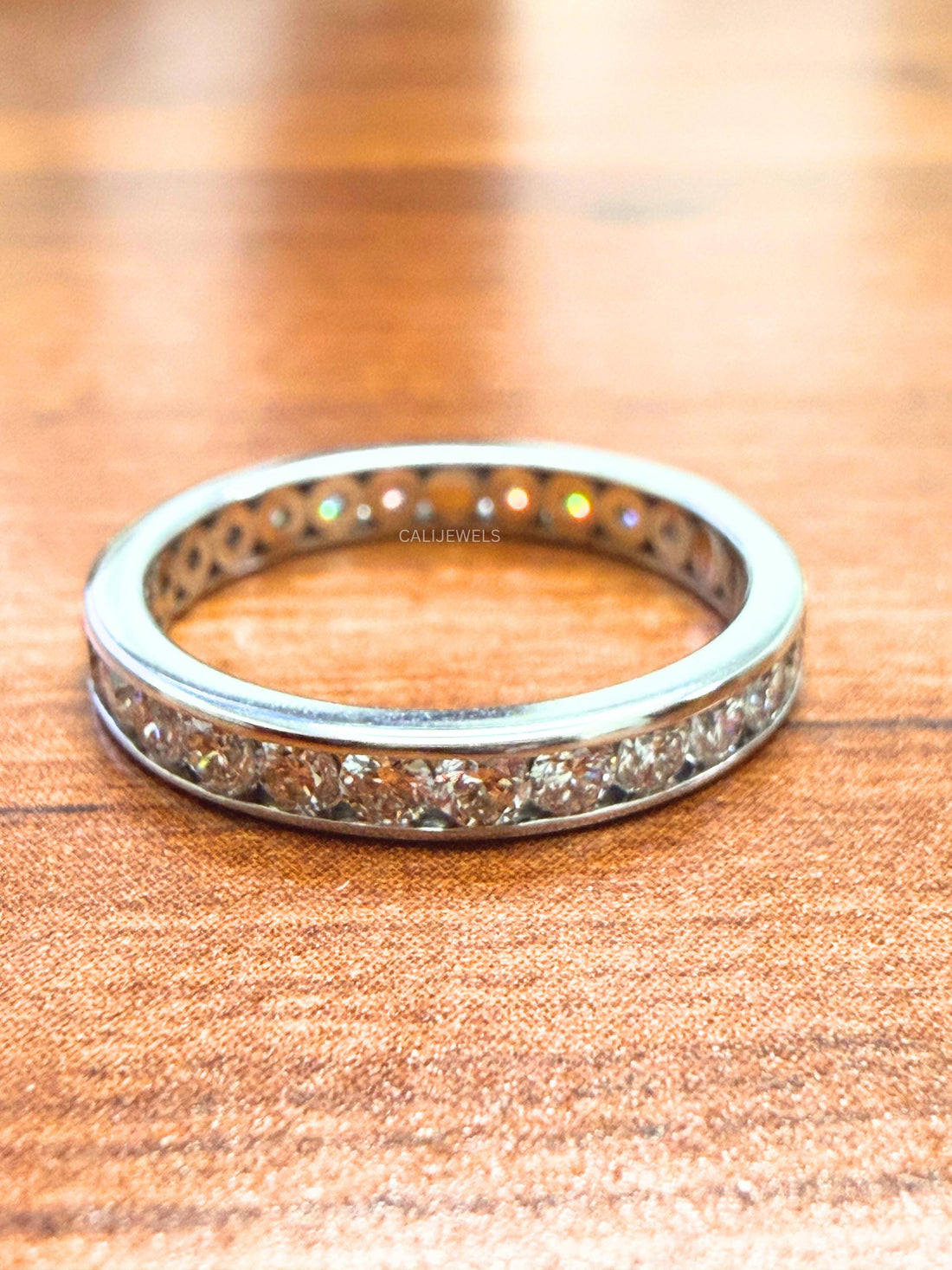 Round Lab Grown Diamond Eternity Band