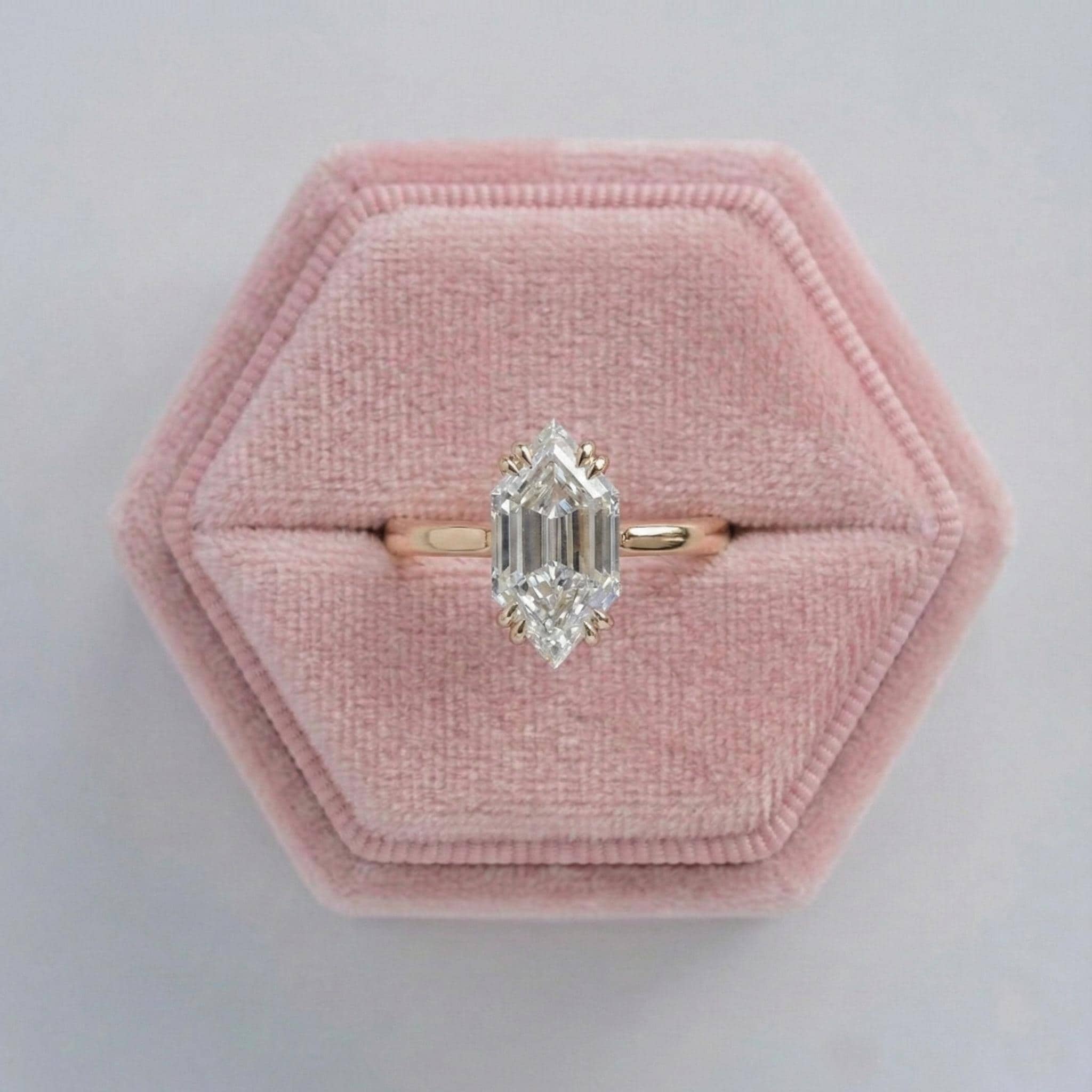 Dutch Marquise Cut Lab Grown Diamond Solitaire Ring